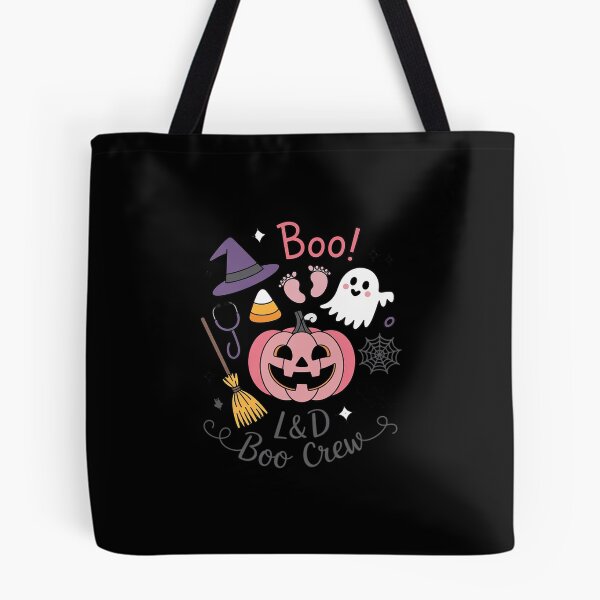 Item preview, Labor and Delivery Nurse Halloween Pumpkin Ghost Autumn Fall designed and sold by LinlinsDemons.