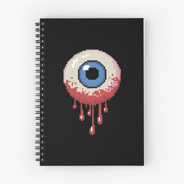 Item preview, Pixel Art Eyeball Dead Zombie Eye Halloween Gamer  designed and sold by FortuneFull.
