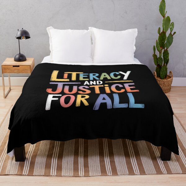 Item preview, Literacy And Justice For All Protect Libraries Banned Books  designed and sold by RsFilsingerArt.