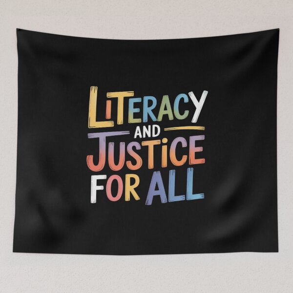 Item preview, Literacy And Justice For All Protect Libraries Banned Books  designed and sold by RsFilsingerArt.