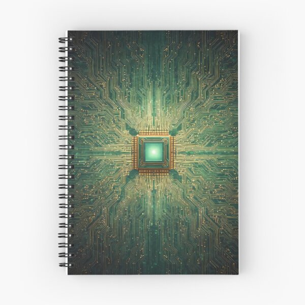 Item preview, Artificial Intelligence Computer Circuits (image size 7840x11680) designed and sold by Digital-Davinci.