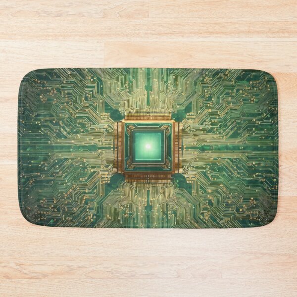 Item preview, Artificial Intelligence Computer Circuits (image size 7840x11680) designed and sold by Digital-Davinci.