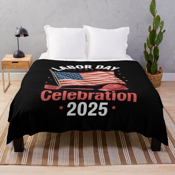 Item preview, Labor Day Celebration 2025 USA Flag designed and sold by LinlinsDemons.