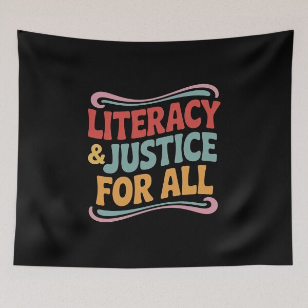 Item preview, Literacy And Justice For All Protect Libraries Banned Books1  designed and sold by RsFilsingerArt.