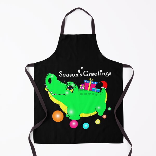 Item preview, Happy Alligator On Christmas Eve designed and sold by Shirley cute art .