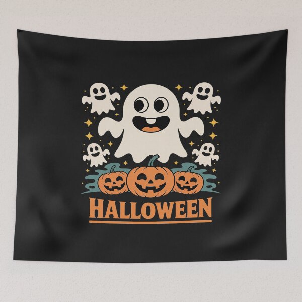 Item preview, Dancing Ghost Halloween Spooky Dance Funny Halloween Boo designed and sold by JessicaWalshdf.
