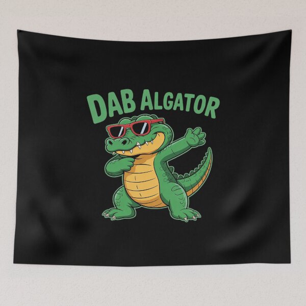 Item preview, Dabbing Crocodile with Sunglasses Alligator Animal  designed and sold by VerseFarm.