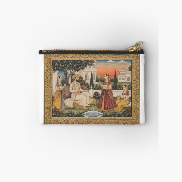 Item preview, Royal Companions in a Serene Garden designed and sold by digisetumedia.