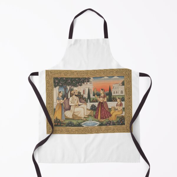 Item preview, Royal Companions in a Serene Garden designed and sold by digisetumedia.