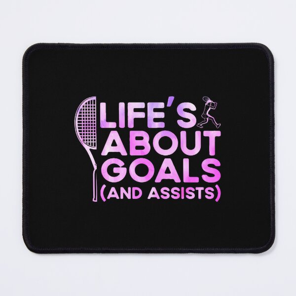 Item preview, Life's About Goals And Assists Sport designed and sold by MelanieMiram1.