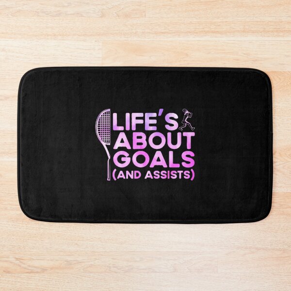 Item preview, Life's About Goals And Assists Sport designed and sold by MelanieMiram1.