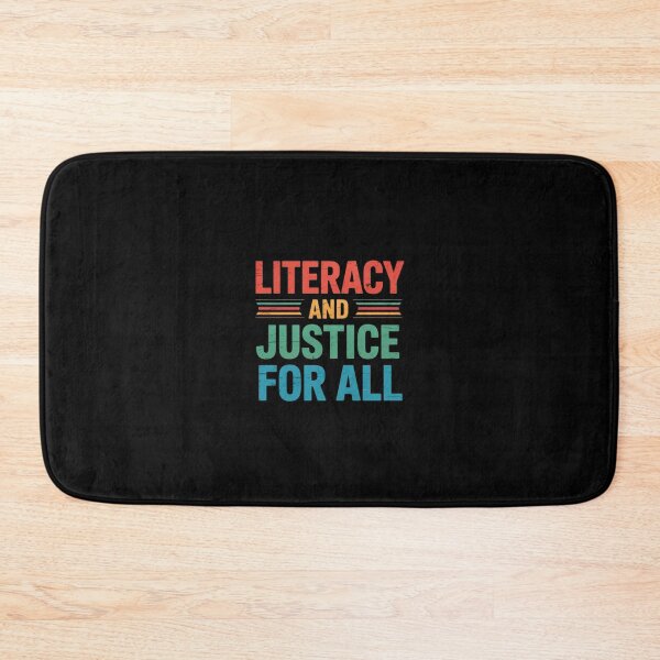 Item preview, Literacy And Justice For All Reading Book Club Librarian  designed and sold by RsFilsingerArt.