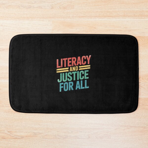 Item preview, Literacy And Justice For All Reading Book Club Librarian4  designed and sold by RsFilsingerArt.