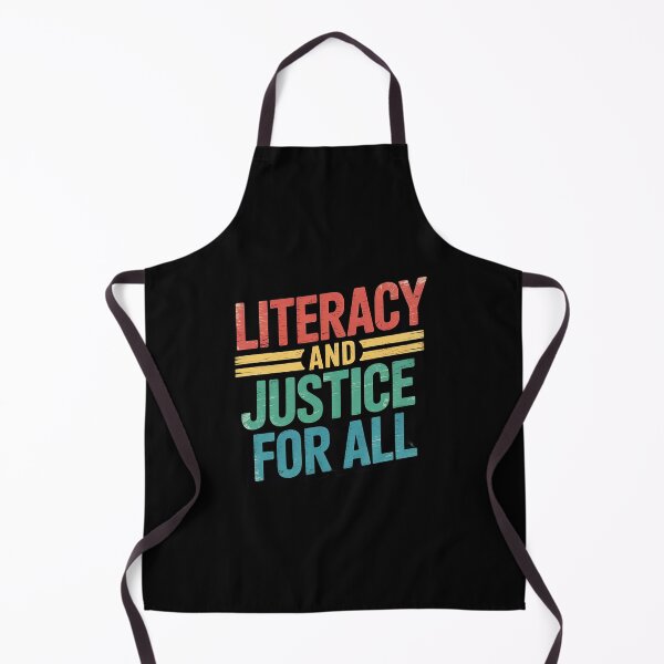 Item preview, Literacy And Justice For All Reading Book Club Librarian4 designed and sold by RsFilsingerArt.