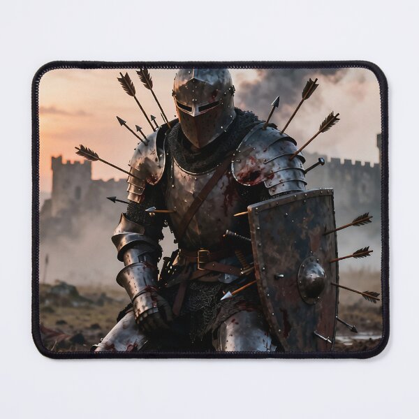 Item preview, Unyielding Knight in the Aftermath of Battle designed and sold by iwzzuel.
