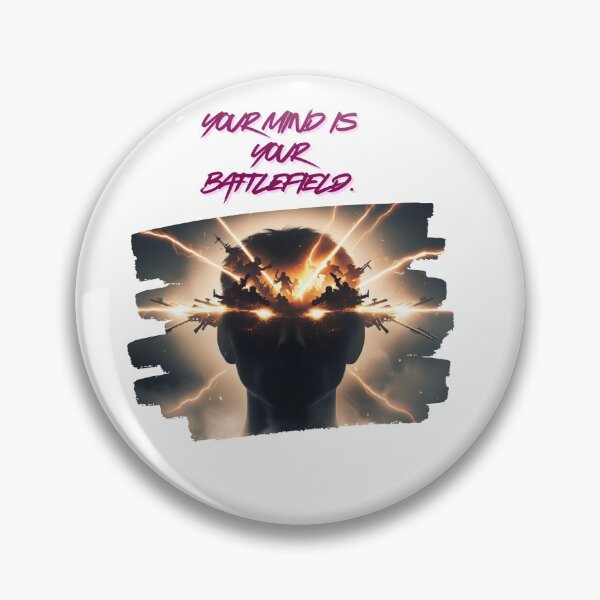 Item preview, Your Mind Is A Battlefield designed and sold by SloganSauce.