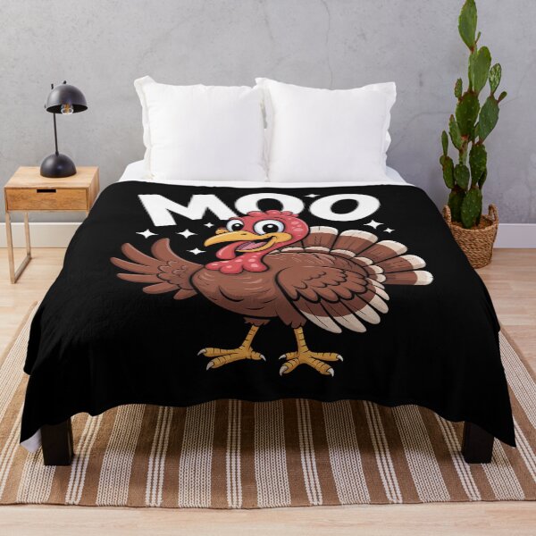 Item preview, Turkey Moo Funny Thanksgiving Fall Autumn for Men Women Kids  designed and sold by FortuneFull.