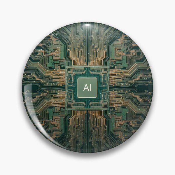 Item preview, Artificial Intelligence Computer Circuits (image size 7840x11680) designed and sold by Digital-Davinci.