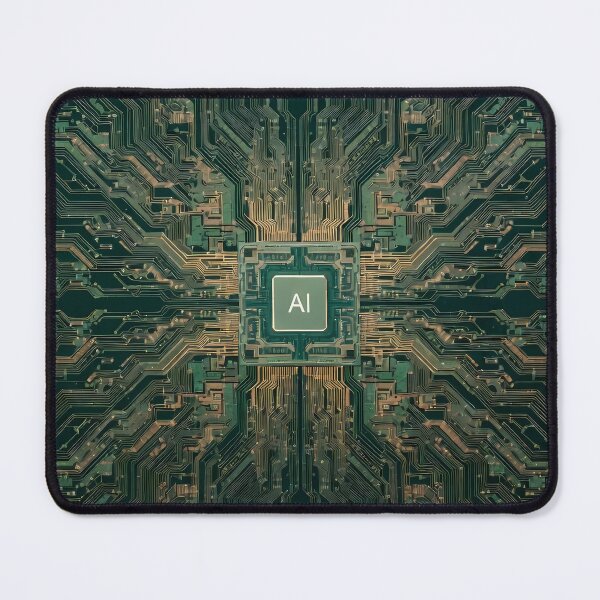 Item preview, Artificial Intelligence Computer Circuits (image size 7840x11680) designed and sold by Digital-Davinci.