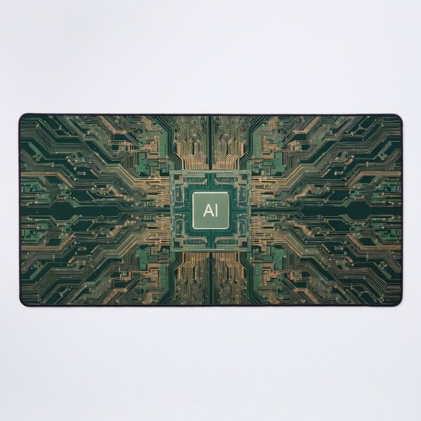 Item preview, Artificial Intelligence Computer Circuits (image size 7840x11680) designed and sold by Digital-Davinci.