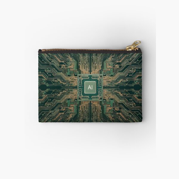 Item preview, Artificial Intelligence Computer Circuits (image size 7840x11680) designed and sold by Digital-Davinci.