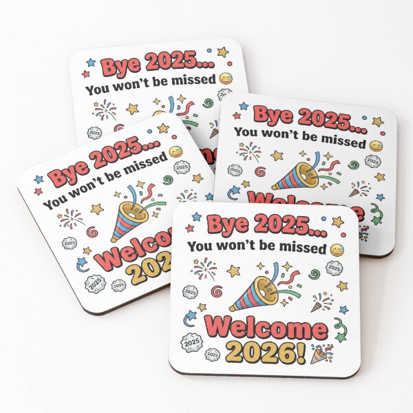 Item preview, Bye 2025 You Won't Be Missed Welcome 2026 designed and sold by TheSimpleTee007.