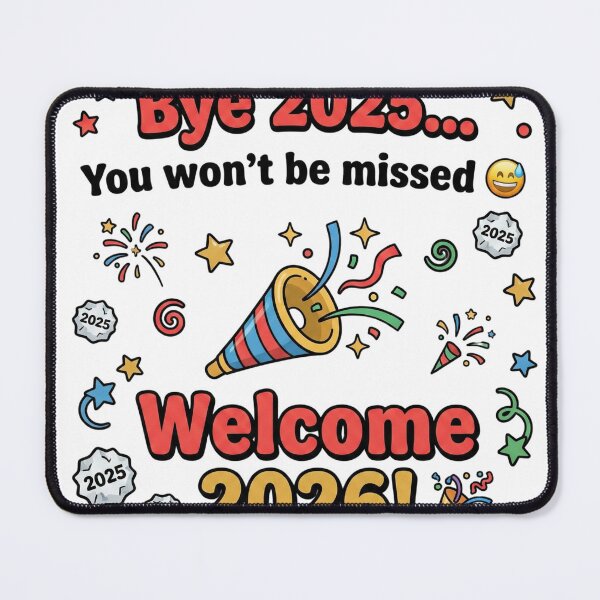Item preview, Bye 2025 You Won't Be Missed Welcome 2026 designed and sold by TheSimpleTee007.