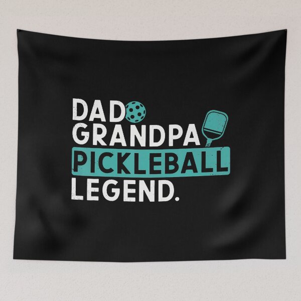 Aperçu de l'œuvre Papa, grand-père, légende du pickleball, joueur de pickleball, hommes créée et vendue par LauraLydiaa.