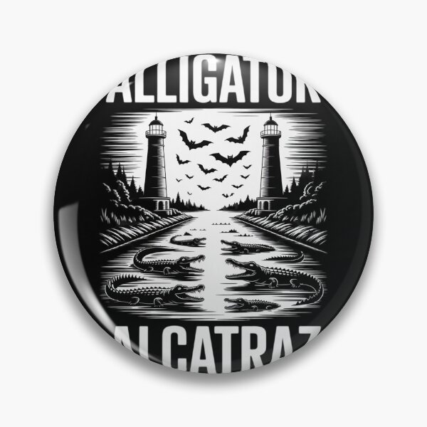 Item preview, Everglades Florida Alligator Alcatraz  designed and sold by VerseFarm.