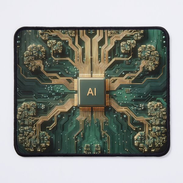 Item preview,  Artificial Intelligence Computer Circuits (image size 7840x11680) designed and sold by Digital-Davinci.