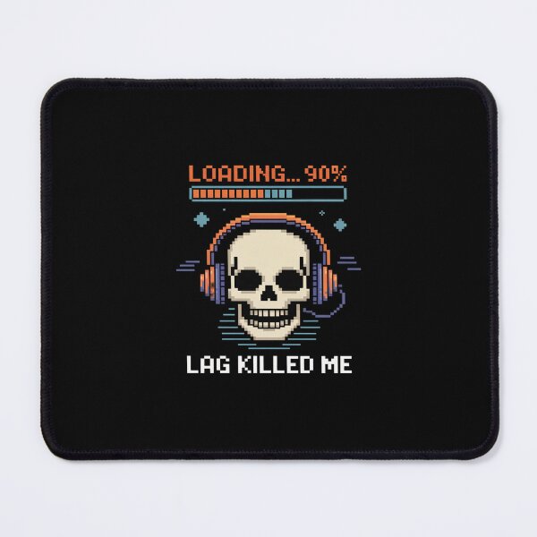 Item preview, Lag Killed Me Gaming Shooter designed and sold by velltoons.