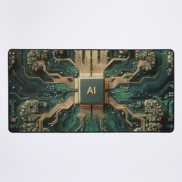 Item preview,  Artificial Intelligence Computer Circuits (image size 7840x11680) designed and sold by Digital-Davinci.