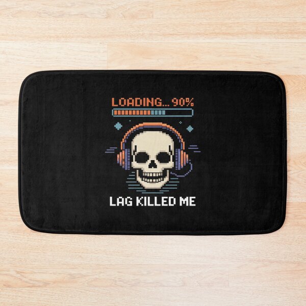 Item preview, Lag Killed Me Gaming Shooter  designed and sold by velltoons.