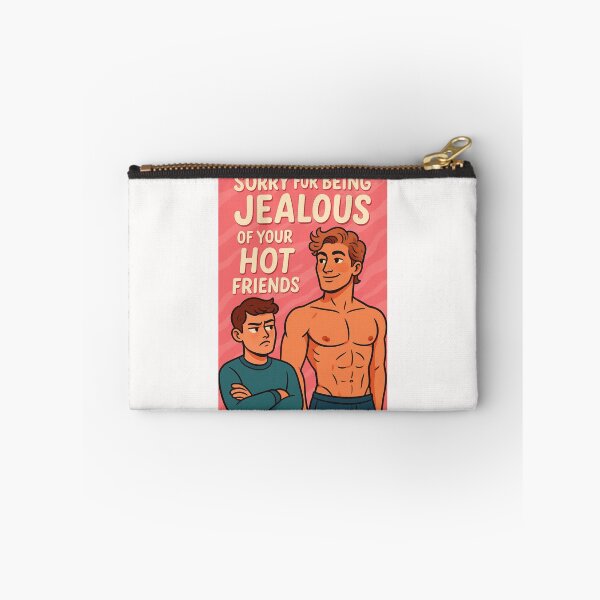Item preview, Gay Couple Card – Jealousy and Hot Friends Humor designed and sold by Places On Earth.