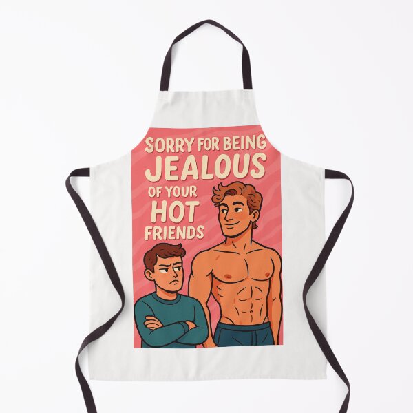 Item preview, Gay Couple Card – Jealousy and Hot Friends Humor designed and sold by Places On Earth.