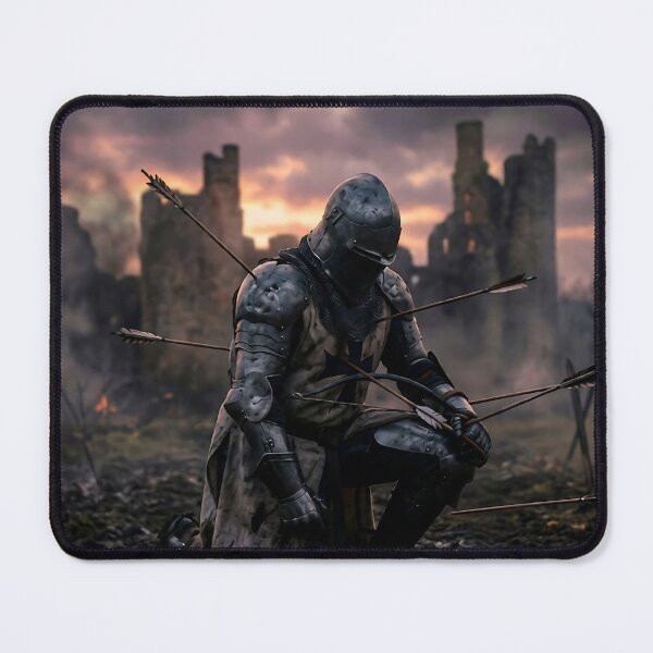 Item preview, The Fallen Crusader – Last Moments on the Battlefield designed and sold by iwzzuel.