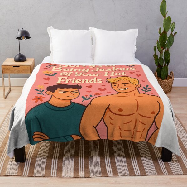 Item preview, Gay Relationship Humor – Jealous of Your Hot Friends designed and sold by Places On Earth.