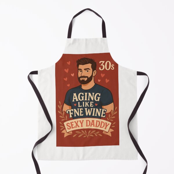 Item preview, Sexy Gay Daddy in 30s – Aging Like Fine Wine designed and sold by Places On Earth.