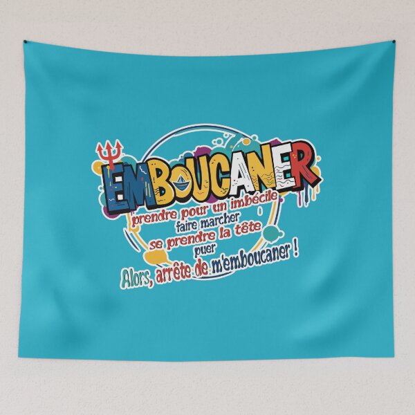Item preview, Marseille Slang Art - Emboucaner Expression Design designed and sold by Bobraiis.