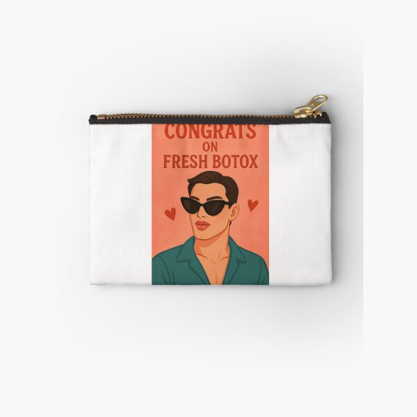 Item preview, Botox Glow Up – Stylish Queer Congrats designed and sold by Places On Earth.