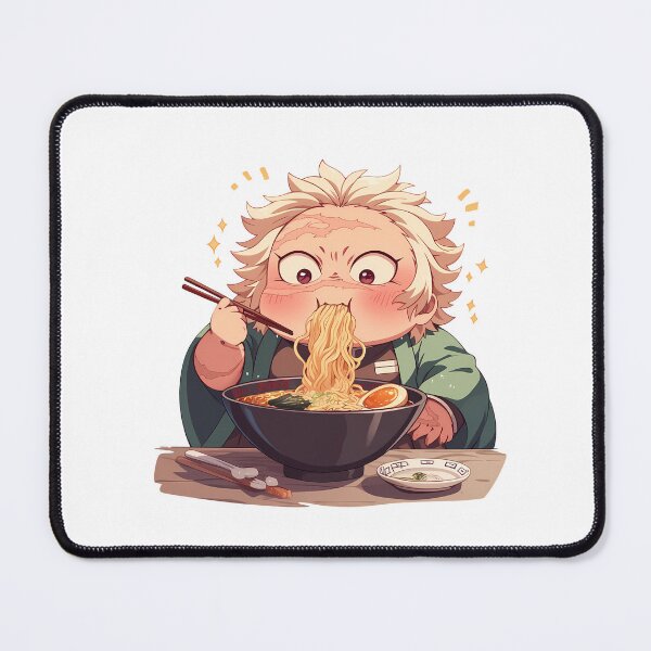 Item preview, Sanemi Shinazugawa Demon Slayer Anime Kawaii Ramen Bowl Joyful Slurping Moment designed and sold by Raslbazola.