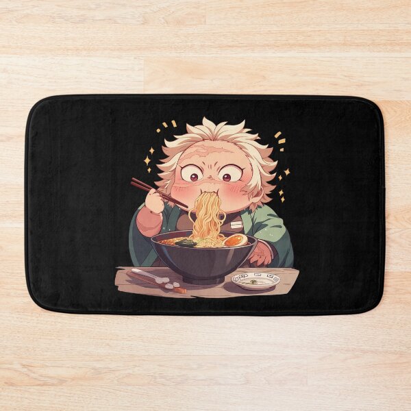Item preview, Sanemi Shinazugawa Demon Slayer Anime Kawaii Ramen Bowl Joyful Slurping Moment designed and sold by Raslbazola.