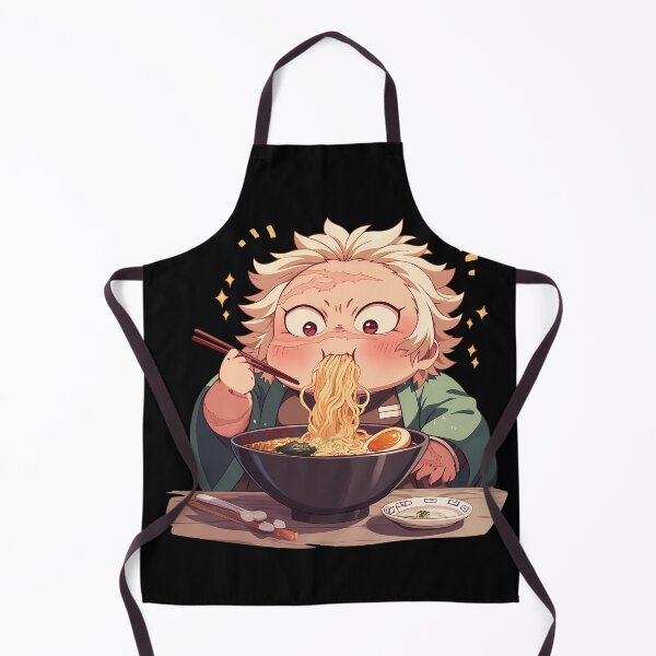 Item preview, Sanemi Shinazugawa Demon Slayer Anime Kawaii Ramen Bowl Joyful Slurping Moment designed and sold by Raslbazola.