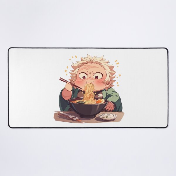 Item preview, Sanemi Shinazugawa Demon Slayer Anime Kawaii Ramen Bowl Joyful Slurping Moment designed and sold by Raslbazola.