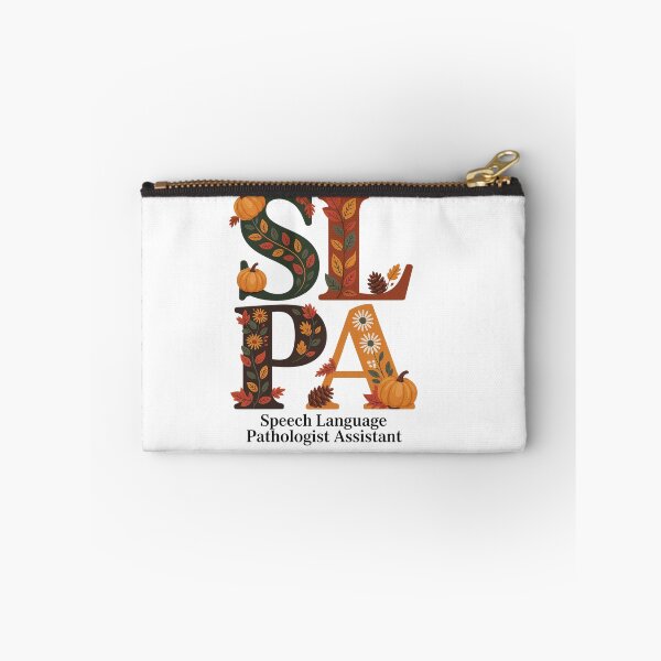 Item preview, SLPA Speech Language Pathologist Assistant Autumn Fall Theme designed and sold by LKappa3Faber.
