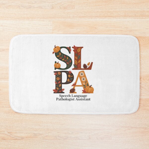 Item preview, SLPA Speech Language Pathologist Assistant Autumn Fall Theme designed and sold by LKappa3Faber.