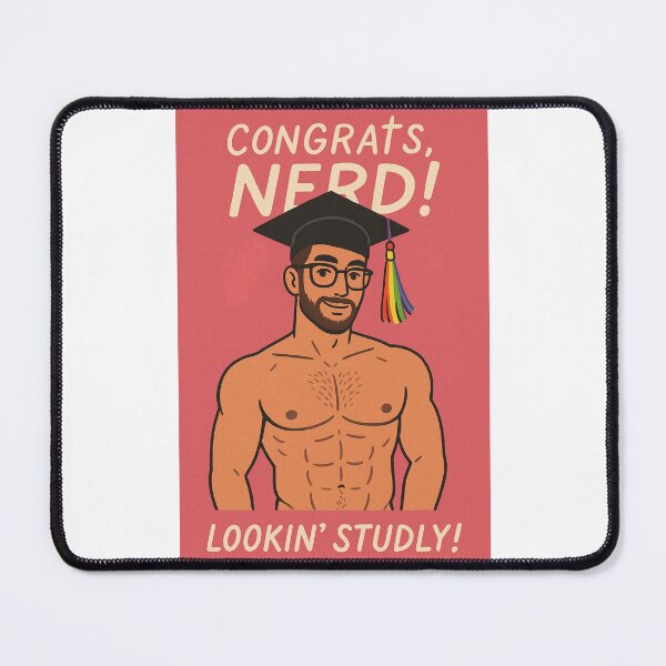 Item preview, Gay Nerd Graduation – Lookin’ Studly with Pride designed and sold by Places On Earth.