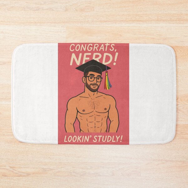 Item preview, Gay Nerd Graduation – Lookin’ Studly with Pride designed and sold by Places On Earth.