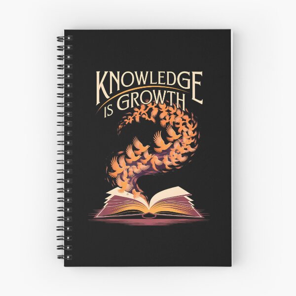 Item preview, Knowledge Is Growth Book Lover Reading Education Teacher designed and sold by JanisPenelope.