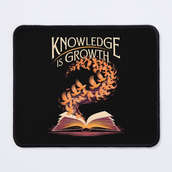 Item preview, Knowledge Is Growth Book Lover Reading Education Teacher designed and sold by JanisPenelope.